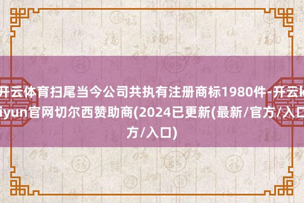 开云体育扫尾当今公司共执有注册商标1980件-开云kaiyun官网切尔西赞助商(2024已更新(最新/官方/入口)