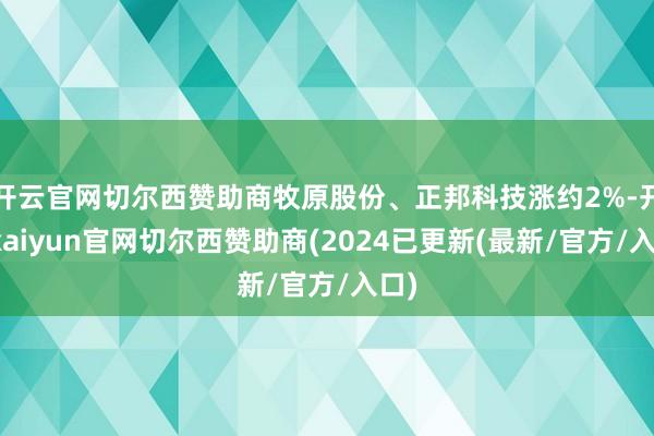 开云官网切尔西赞助商牧原股份、正邦科技涨约2%-开云kaiyun官网切尔西赞助商(2024已更新(最新/官方/入口)